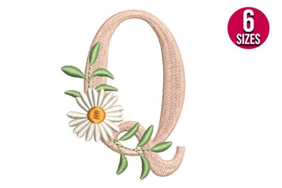 Daisy Alphabet Letter Q