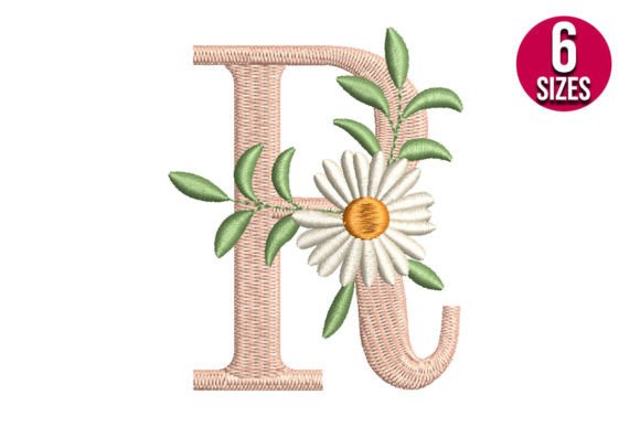 Daisy Alphabet Letter R