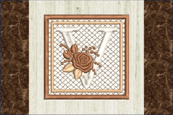 Rose Mini Quilt-V